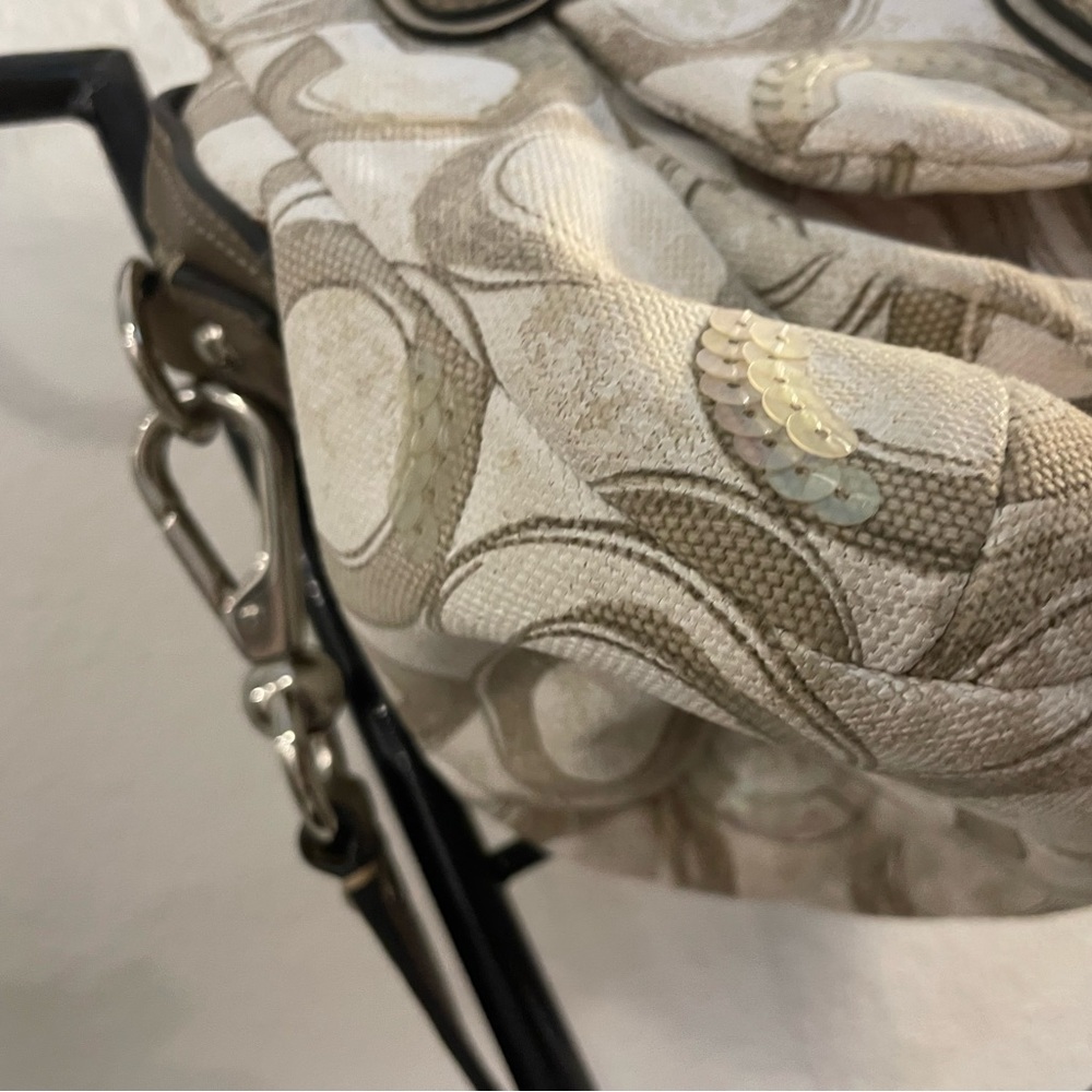 Coach KRISTIN SEQUINS Handbag - Picture 7 of 16